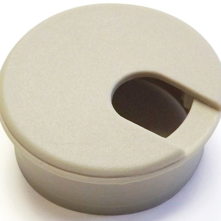 Jandorf 61601 Desk Grommet, 1-3/4 in Dia Cable, Polystyrene, Almond :CD: QUANTITY: 1