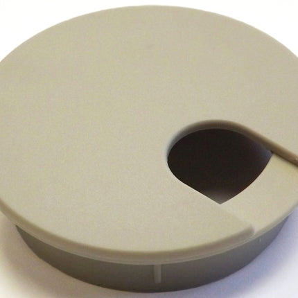 Jandorf 61603 Desk Grommet, 2-1/2 in Dia Cable, Polystyrene, Almond :CD: QUANTITY: 1