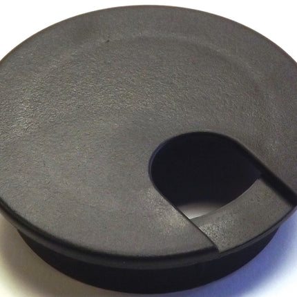 Jandorf 61607 Desk Grommet, 2-1/2 in Dia Cable, Polystyrene, Black :CD: QUANTITY: 1