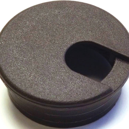 Jandorf 61612 Desk Grommet, 1-3/4 in Dia Cable, Polystyrene, Walnut Brown :CD: QUANTITY: 1
