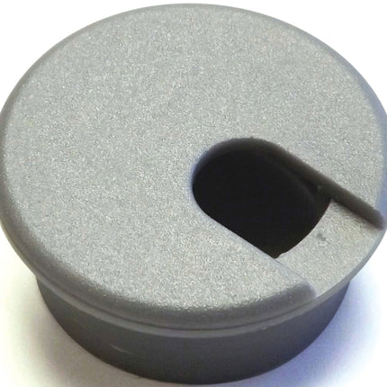 Jandorf 61615 Desk Grommet, 1-1/2 in Dia Cable, Polystyrene, Silver :CD: QUANTITY: 1