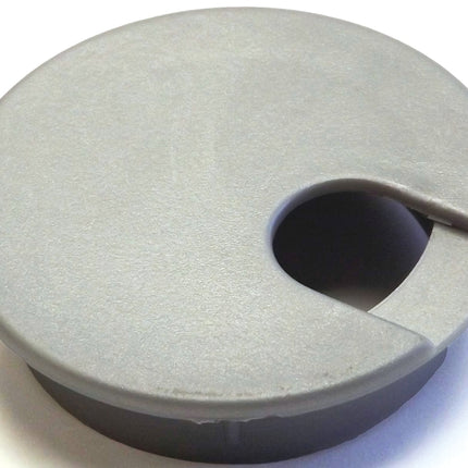 Jandorf 61618 Desk Grommet, 2-1/2 in Dia Cable, Polystyrene, Silver :CD: QUANTITY: 1