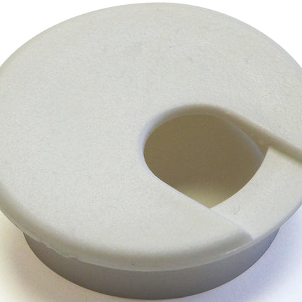 Jandorf 61624 Desk Grommet, 2 in Dia Cable, Polystyrene, Pure White :CD: QUANTITY: 1