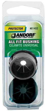 Jandorf 61402 Conduit Bushing, 3/4 in Dia Cable, Nylon, Black, 1 in Dia Panel Hole, 0.453 in Thick Panel :CD: QUANTITY: 1