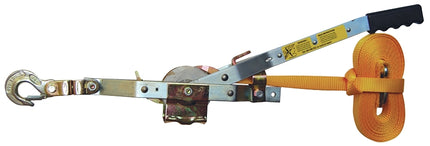 Maasdam WS-25 Strap Puller, 1 ton Lifting, 1 in Dia Rope/Cable, 25 ft L Rope/Cable, 10 ft Lift :EA: QUANTITY: 1