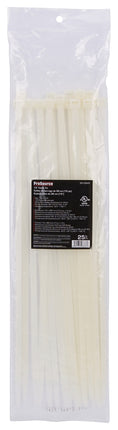 ProSource CV380-253L Cable Tie, 96 mm Max Bundle Dia, Self-Lock Locking, Nylon, Clear :BAG25: QUANTITY: 1