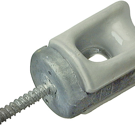 Halex 60222 Wireholder, Porcelain/Steel :EA: QUANTITY: 1