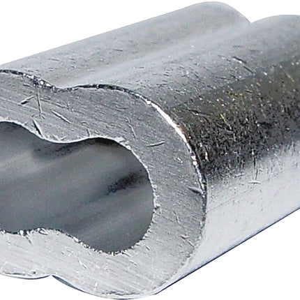 Campbell 7670724 Cable Ferrule, 1/8 in Dia Cable, Aluminum :PK 50: QUANTITY: 1