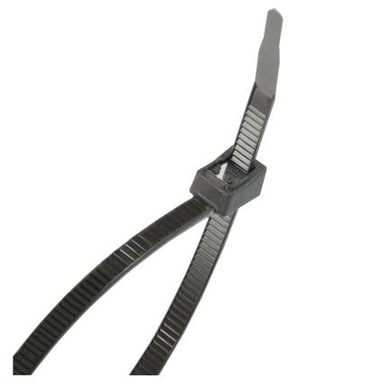 Gardner Bender 45-311UVBSC Cable Tie, Double-Lock Locking, 6/6 Nylon, Black :PK 20: QUANTITY: 1