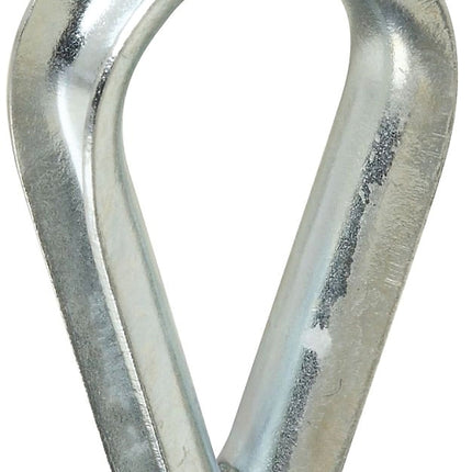 National Hardware 3232BC Series N176-826 Rope Thimble, Steel, Zinc :EA: QUANTITY: 1