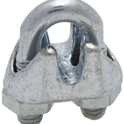 National Hardware 3230BC Series N248-260 Wire Cable Clamp, 1/16 in Dia Cable, 3 in L, Malleable Iron, Zinc :EA: QUANTITY: 1