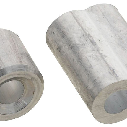 National Hardware SPB3231 Series N830-355 Ferrule and Stop, 1/4 in Dia Cable, Aluminum :BAG 2: QUANTITY: 1