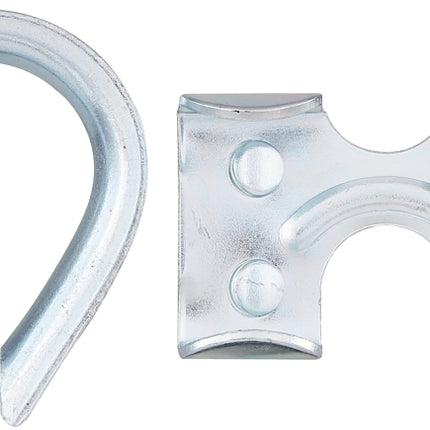 National Hardware N100-266 Rope Clamp Kit, 1/4 in Dia Cable, Steel, Zinc :CD2: QUANTITY: 1