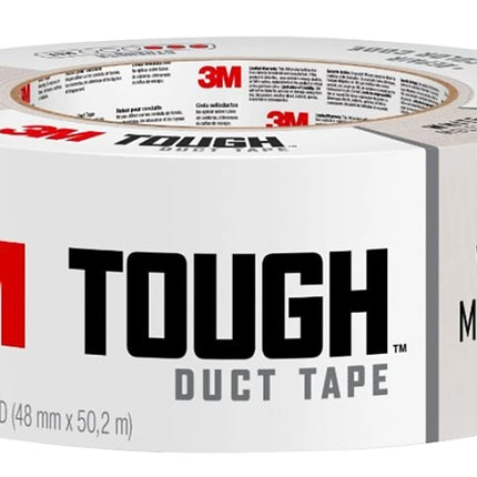 3M 3955-WH Duct Tape, 60 yd L, 1.88 in W, White :ROLL: QUANTITY: 1