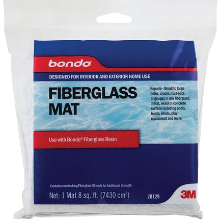3M 20129 Fiberglass Mat, White :EA: QUANTITY: 1