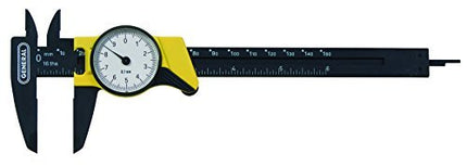 General Tools 107G 6-Inch Stainless Steel Dial Caliper