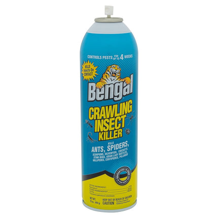 Bengal Crawling Insect Killer, Indoor and Outdoor Aerosol Ant and Spider Killer, 16 Oz. Aerosol Can