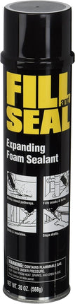 Dow Chemical 157860 Fill and Seal Triple Expanding Sealant, 20 Oz, Can, Tan, Mild, Foam