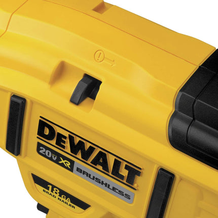 DEWALT 20V MAX* Cordless Brad Nailer, 18GA, Tool Only (DCN680B)