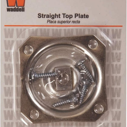 Waddell Straight Top Hardware Plate,