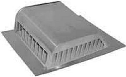 Lomanco 750 Slant Back Aluminum Roof Louver Vent, 8", Mill (Pack of 6)