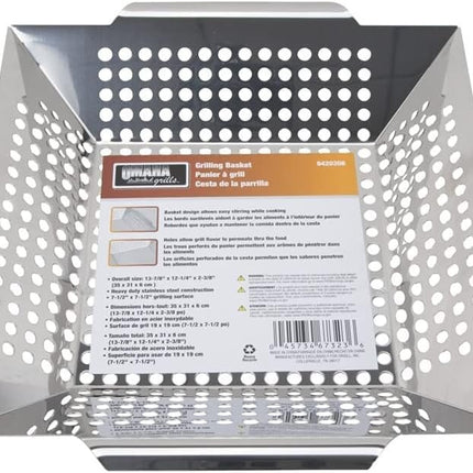 Omaha Bbq-37238 Grilling Basket, Stainless Steel, 13-7/8 Inch (Pack of 6)