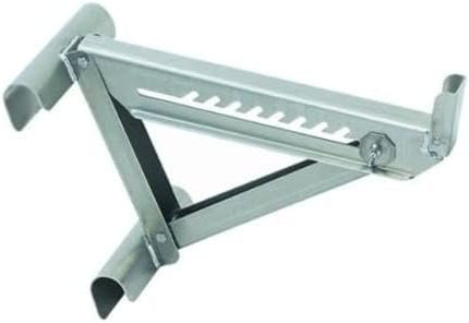 Guardian Fall Protection 2420 Two-Rung Short Body Ladder Jack, Silver