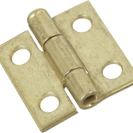 National Hardware N141-622 V508 Removable Pin Hinges in Brass, 2 pack