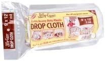 Cloth Drop Plastic 2mil 9x12ft