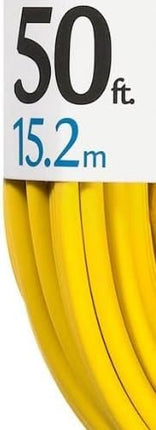 Woods 0835 SPT-3 14/3 Flat Utility Extension Cord, Yellow, 50-Feet