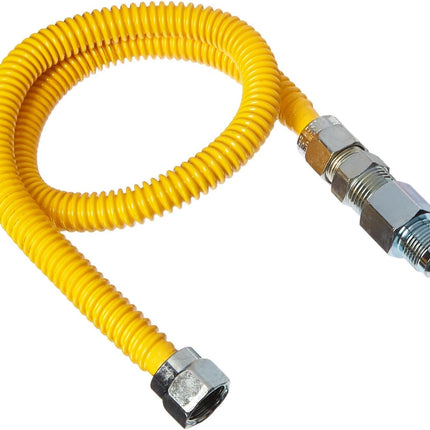 Brass Craft CSSD54-30 1/2" Mip/FIP x 30" Straight Gas Connector