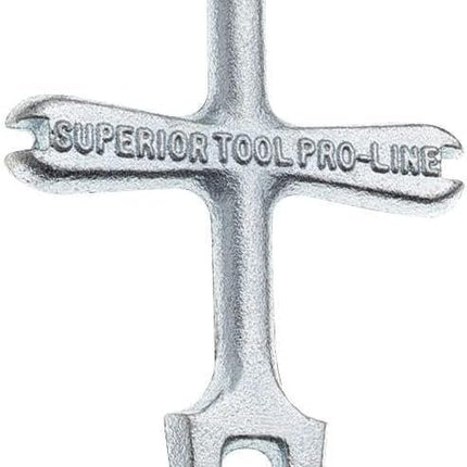 Superior Tool 3930 P.O. Plug Wrench, One Size