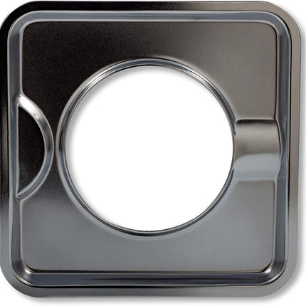 Camco 00373 7-3/4" Square Gas Drip Pan (Chrome)