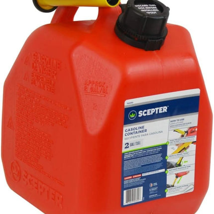 Scepter Fg4g211 Flo N' Go Gas Can, 2 Gallon