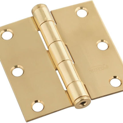 National Hardware N238-238 V513 Door Hinge in Solid Brass