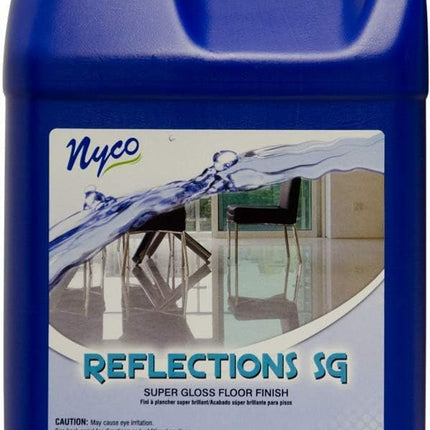 Nyco Nl90422-900104 Reflections Super Gloss Floor Finish, 128 Oz (Pack of 4)