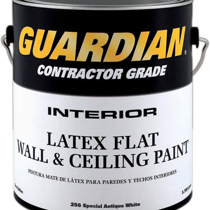 Guardian Contractor Grade 256 Latex Paint, 1 gal, White