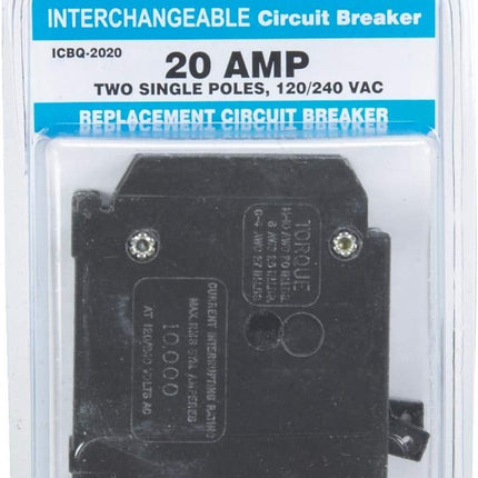 View-Pak Div. Of Tes ICBQ2020 Siemens Pole Dual Circuit Breakers