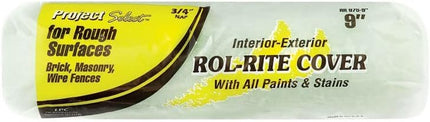 Rol-Rite Roller Cover Plastic Semi-Smooth Surfaces 3/4 " Nap 9 "