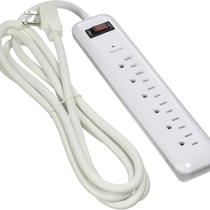 POWER ZONE OR802126 Surge 6 Outlet with 1000J with 8-Feet Cord