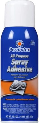 Permatex 82019 All Purpose Spray Adhesive, 10.5 oz. net Aerosol Can