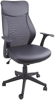 HOMEBASIX Office Chair, 3" x 19-3/4", 43-3/4"-47-3/4" H, Black