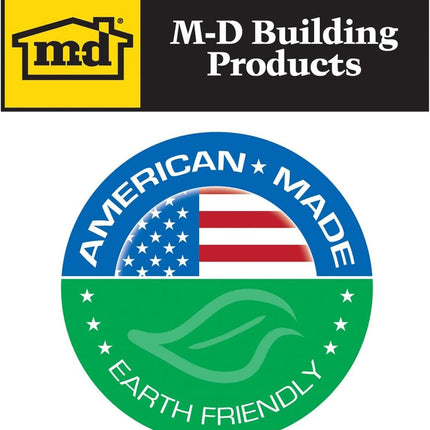 Premium Low Threshold with Vinyl Seal AP 334, 36 Inches, Brite Gold - MD Building Products 09043