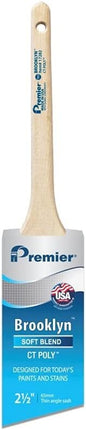 Premier 17282 Brooklyn Thin Angle Sash Paint Brush, 2-3/4 Inch