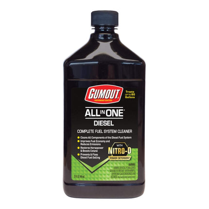 Gumout 510012 All-in-One Diesel Fuel System Cleaner, 32 fl. oz.