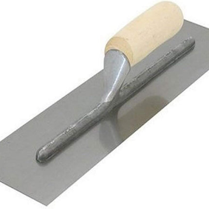 Concrete Finishing Trowel 16 X 4 Curved Wood Handle