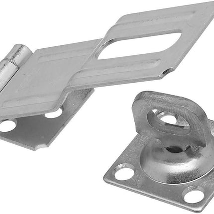 National Hardware N102-921 V32 Swivel Staple Safety Hasp in Zinc plated,4 Inch - 1/2 Inch