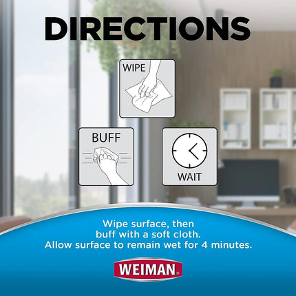 Weiman Disinfecting Electronic Cleaning Wipes For Keyboards, Tablets, E-readers, Smart Phones, Netbooks, and Touchscreens (30 Wipes)