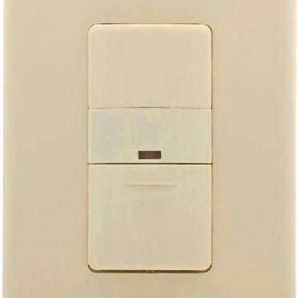 EATON Wiring OS306U-LA-K Devices 3-Way Occupancy Sensor Decorator Light Switch, White
