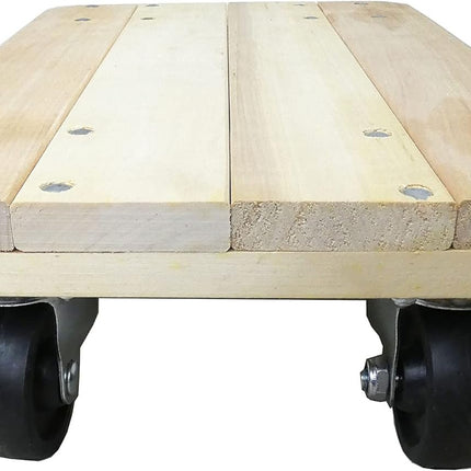 Shepherd Hardware 9854 Solid Wood Plant Dolly, 12-Inch x 18-Inch, 360-lb Load Capacity